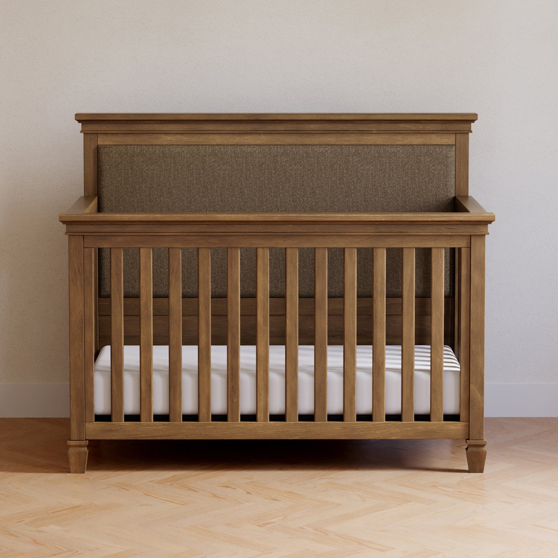 M15801NL,Namesake,Darlington 4-in-1 Convertible Crib in Natural Walnut