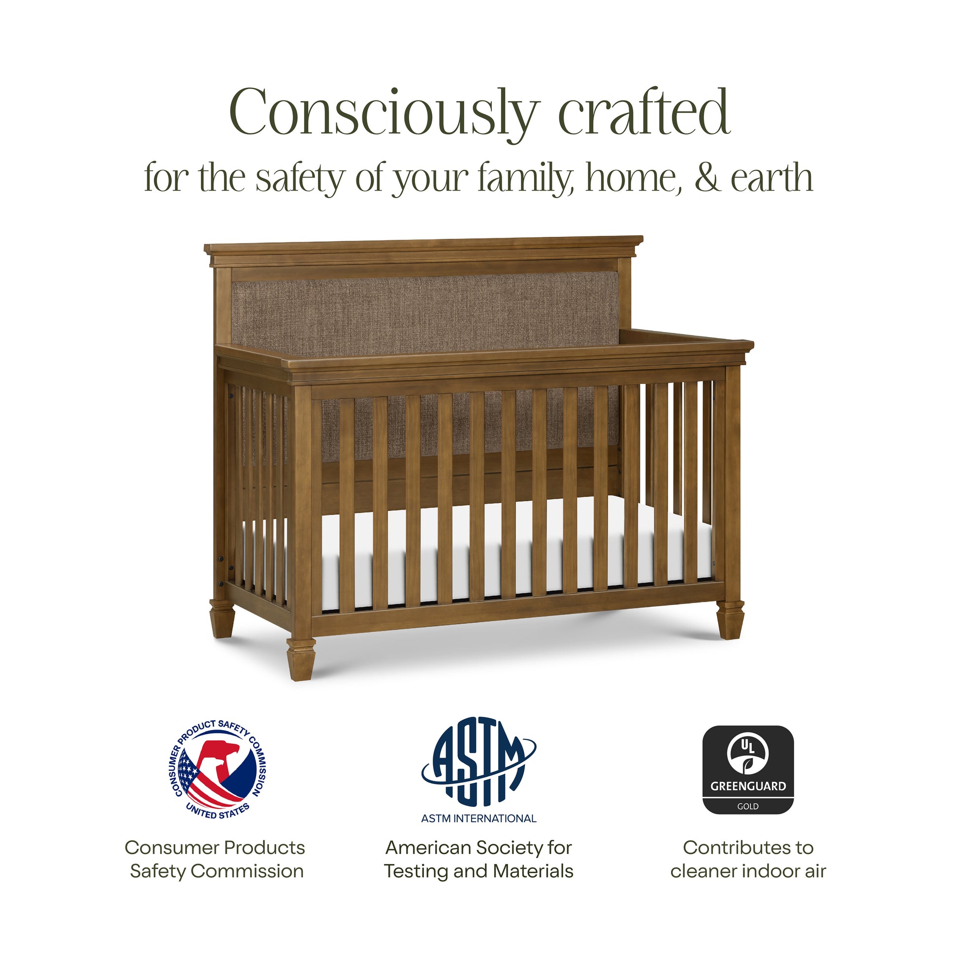 M15801NL,Namesake,Darlington 4-in-1 Convertible Crib in Natural Walnut