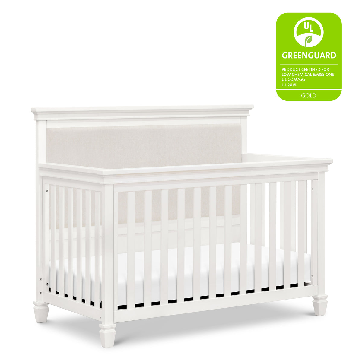 M15801RW,Namesake,Darlington 4-in-1 Convertible Crib in Warm White