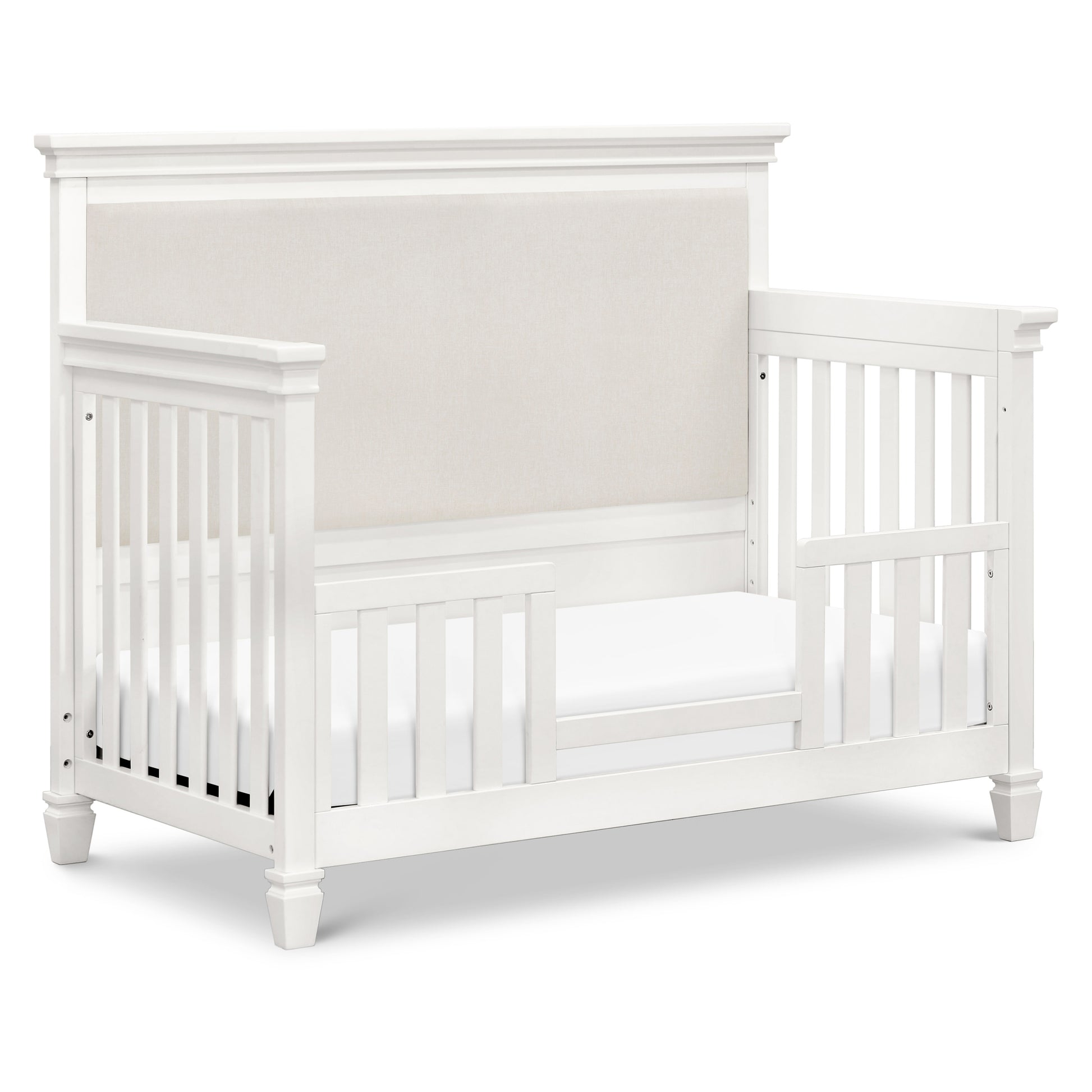 M15801RW,Namesake,Darlington 4-in-1 Convertible Crib in Warm White