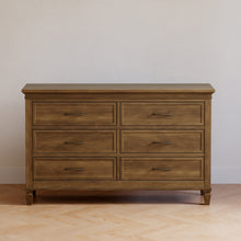 M15816NL,Namesake,Darlington 6-Drawer Dresser in Natural Walnut