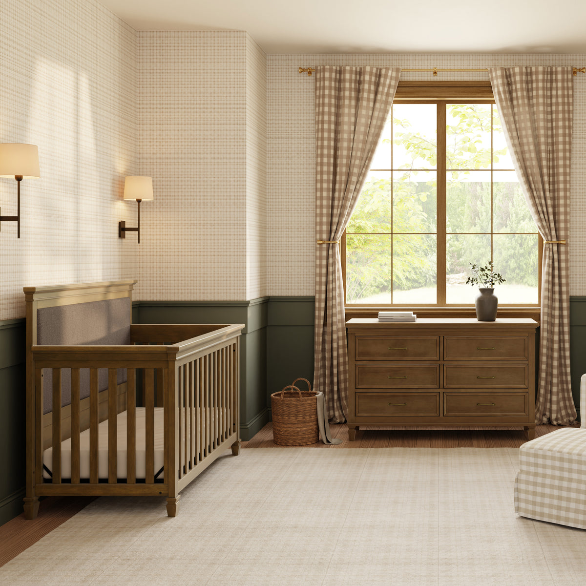 M15816NL,Namesake,Darlington 6-Drawer Dresser in Natural Walnut