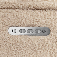 M17182CSG,Namesake,Willa Pro Power Glider Recliner w/ Power Lumbar in Chai Shearling