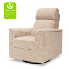 M17182CSG,Namesake,Willa Pro Power Glider Recliner w/ Power Lumbar in Chai Shearling
