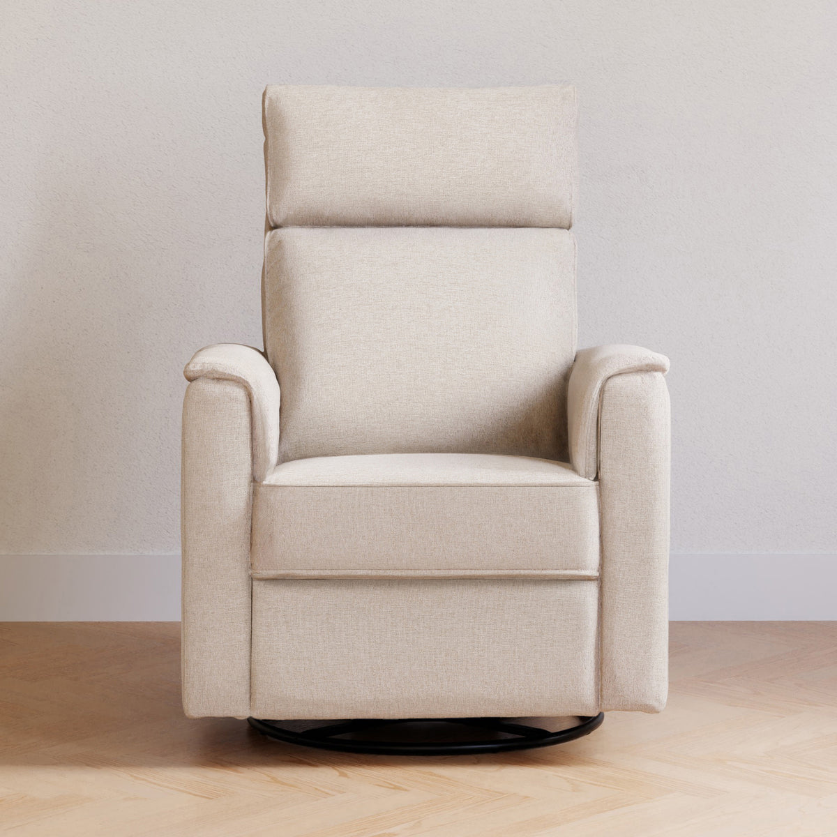 M17182PBEW,Namesake,Willa Pro Power Glider Recliner w/ Power Lumbar in Performance Beach Eco-Weave