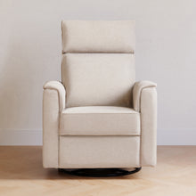 M17182PBEW,Namesake,Willa Pro Power Glider Recliner w/ Power Lumbar in Performance Beach Eco-Weave