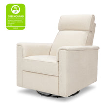 M17182PWB,Namesake,Willa Pro Power Glider Recliner w/ Power Lumbar in Performance Ivory Boucle
