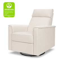 M17183PCMEW,Namesake,Willa Deluxe Power Glider Recliner w/Heat&Massage in Performance Cream Eco-Weave