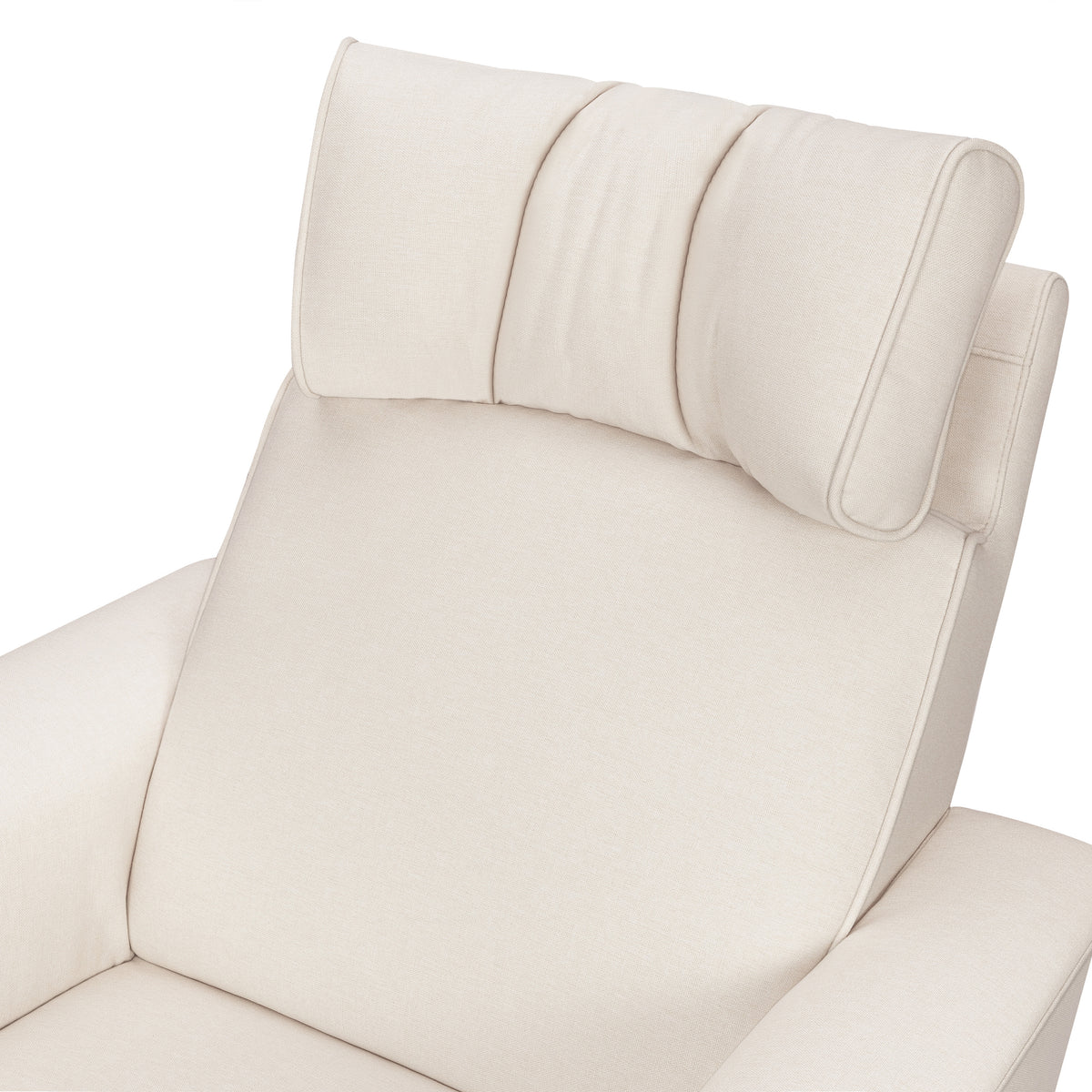 M17183PCMEW,Namesake,Willa Deluxe Power Glider Recliner w/Heat&Massage in Performance Cream Eco-Weave