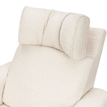 M17183PWB,Namesake,Willa Deluxe Power Glider Recliner w/Heat&Massage in Performance Ivory Boucle