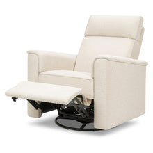 M17183PWB,Namesake,Willa Deluxe Power Glider Recliner w/Heat&Massage in Performance Ivory Boucle