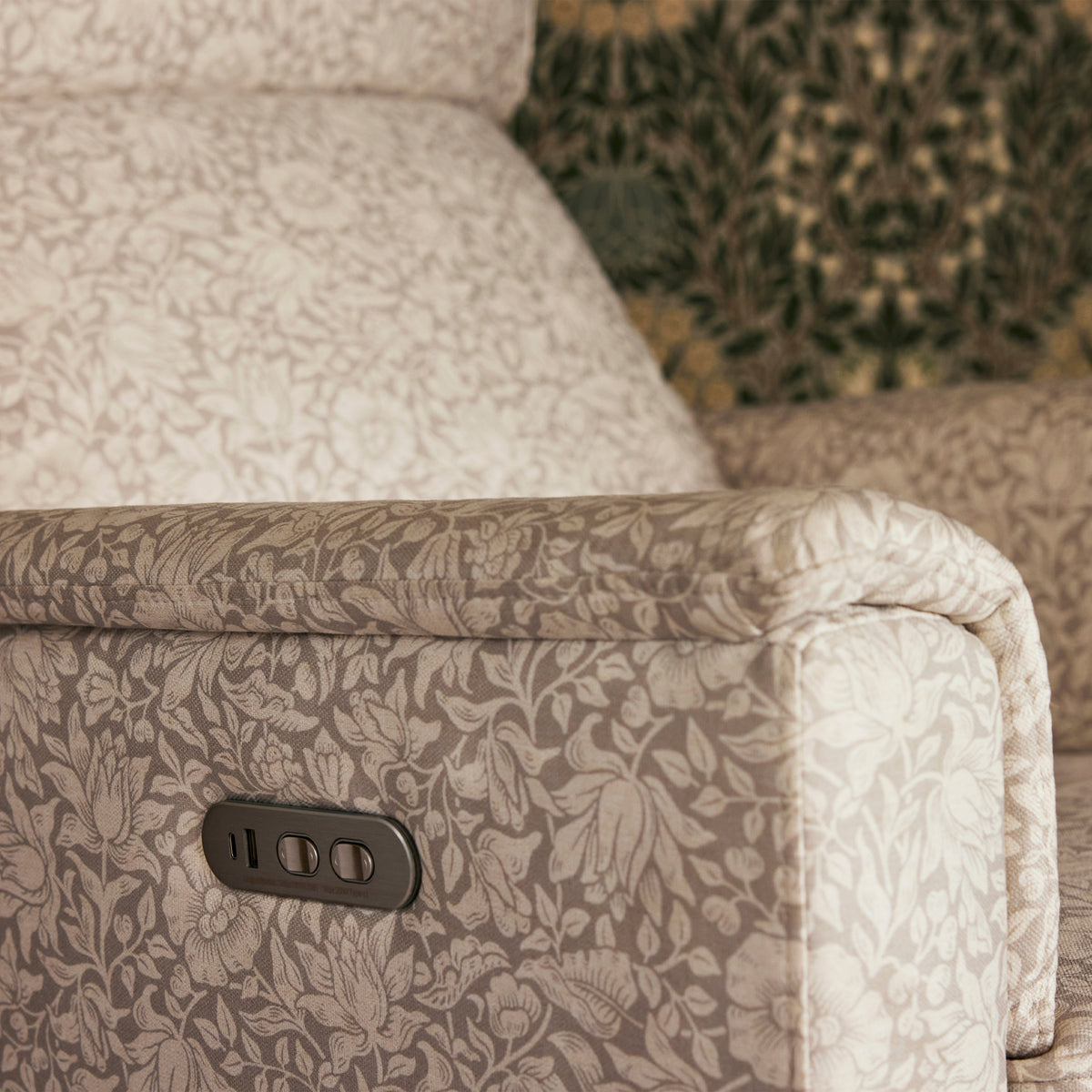 M17186MADB,Namesake,Morris & Co. x Namesake Willa Plus Power Recliner in Mallow in Ash w/ Dark Wood Base