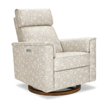 M17186MADB,Namesake,Morris & Co. x Namesake Willa Plus Power Recliner in Mallow in Ash w/ Dark Wood Base