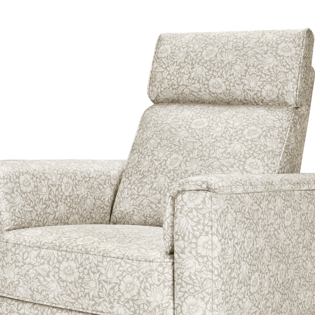 M17186MADB,Namesake,Morris & Co. x Namesake Willa Plus Power Recliner in Mallow in Ash w/ Dark Wood Base