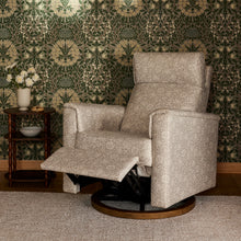 M17186MADB,Namesake,Morris & Co. x Namesake Willa Plus Power Recliner in Mallow in Ash w/ Dark Wood Base