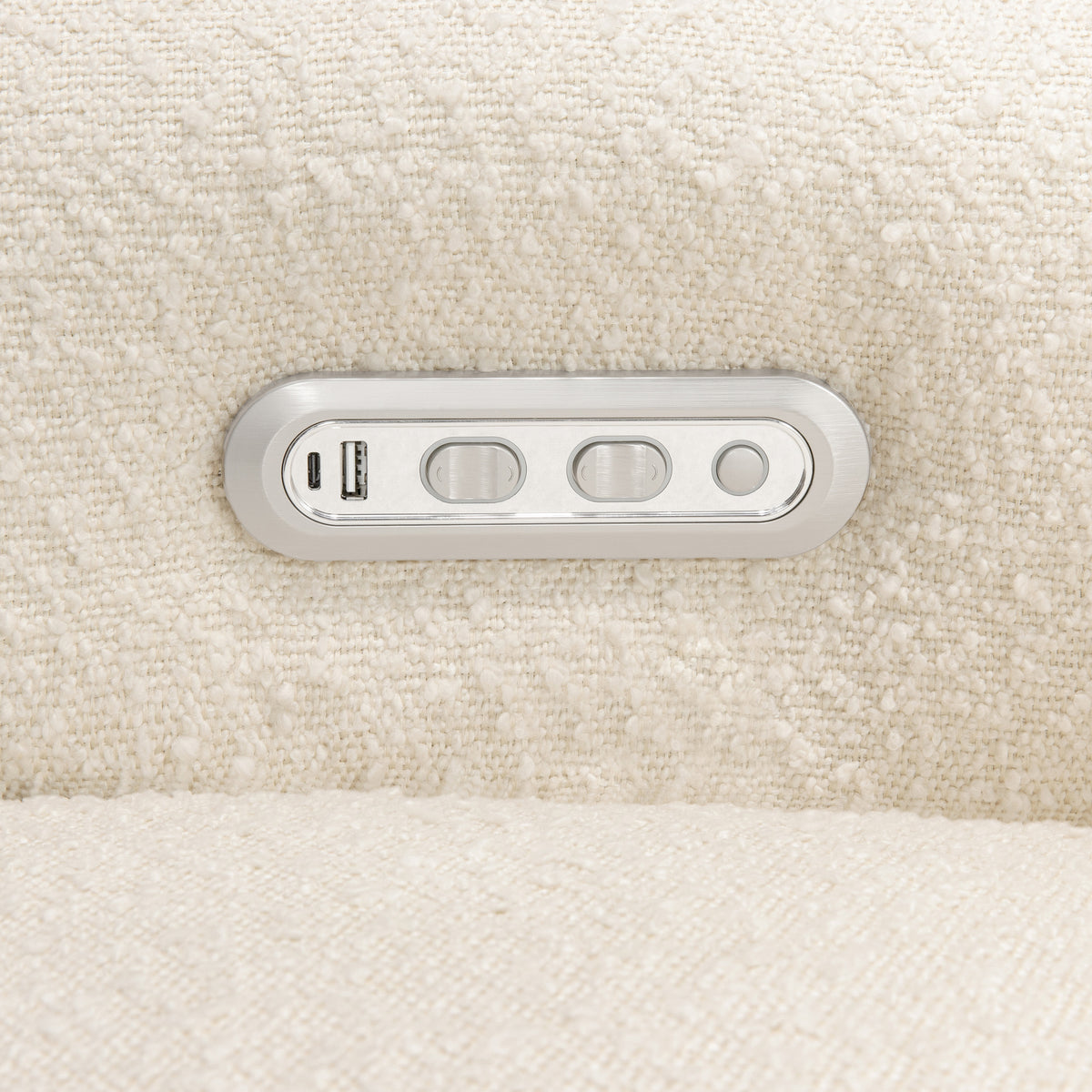 M17186PWB,Namesake,Willa Plus Power Glider Recliner w/ Power Headrest in Performance Ivory Boucle