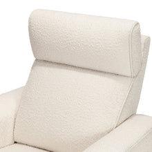 M17186PWB,Namesake,Willa Plus Power Glider Recliner w/ Power Headrest in Performance Ivory Boucle