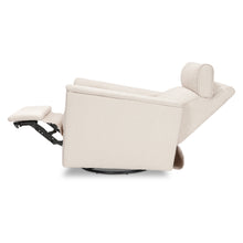 M17186PWB,Namesake,Willa Plus Power Glider Recliner w/ Power Headrest in Performance Ivory Boucle