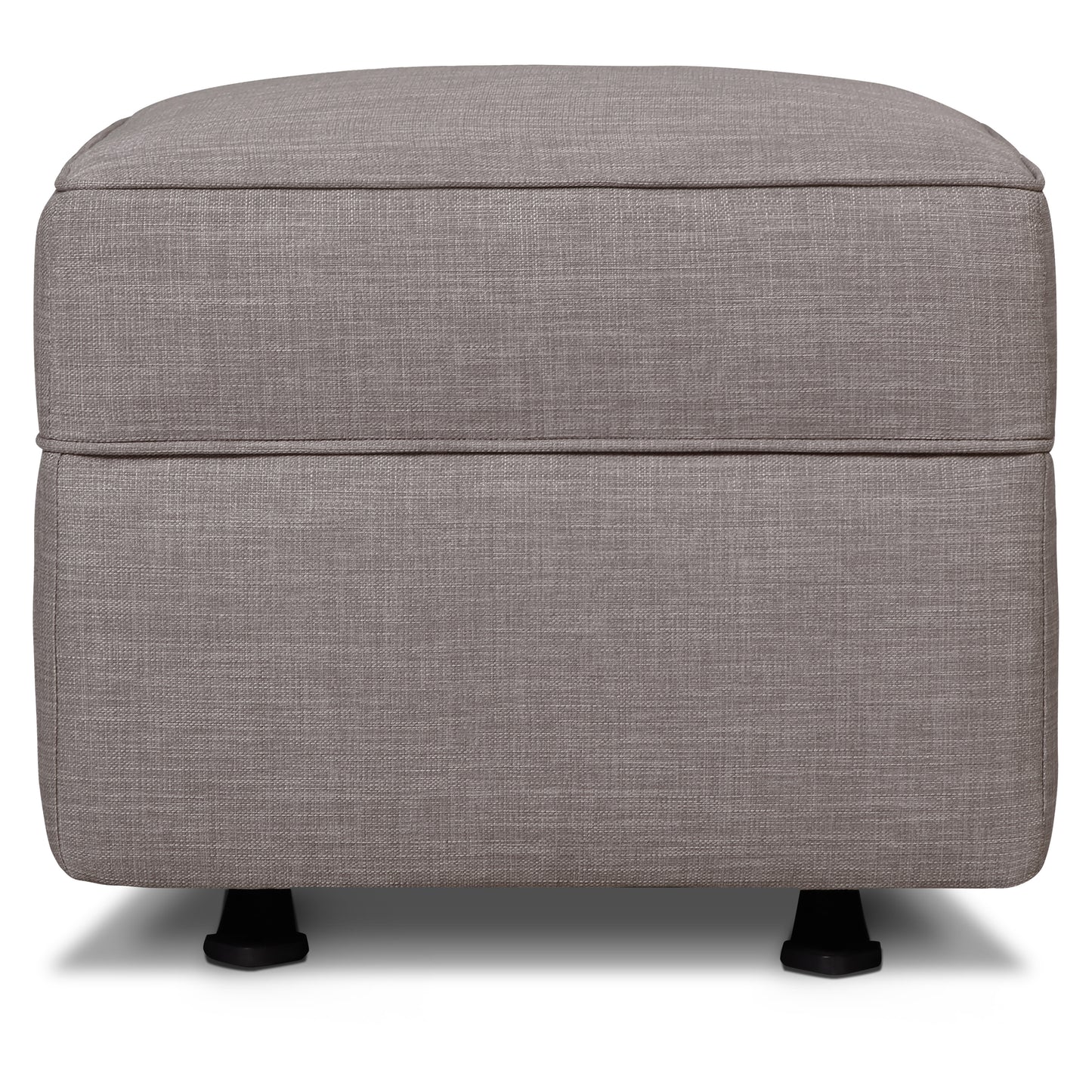 M17285FTGRY,Namesake,Willa/Alden Gliding Ottoman in Steel Grey Tweed