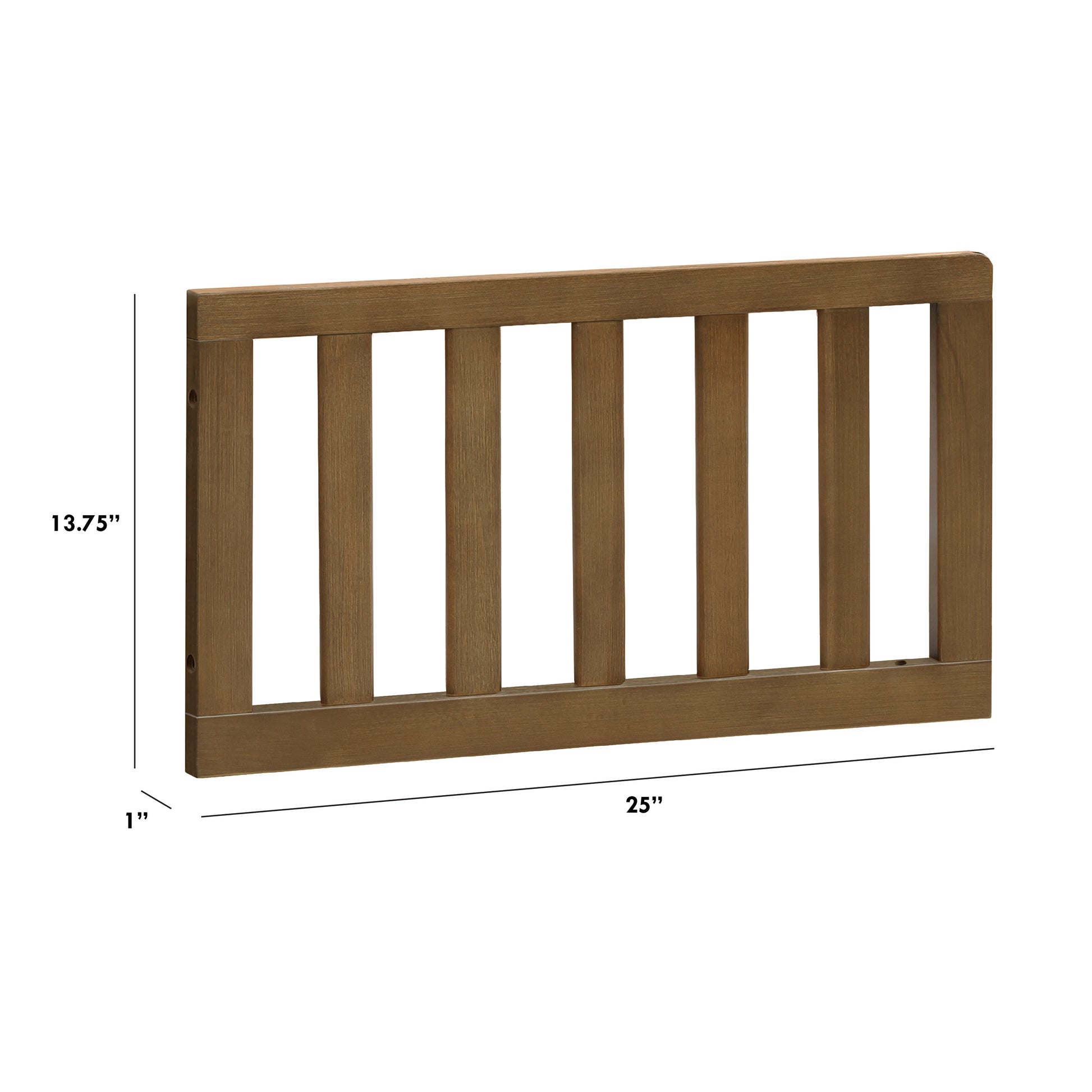 M20799LDF,The MDB Family,Toddler Bed Conversion Kit in Walnut Driftwood