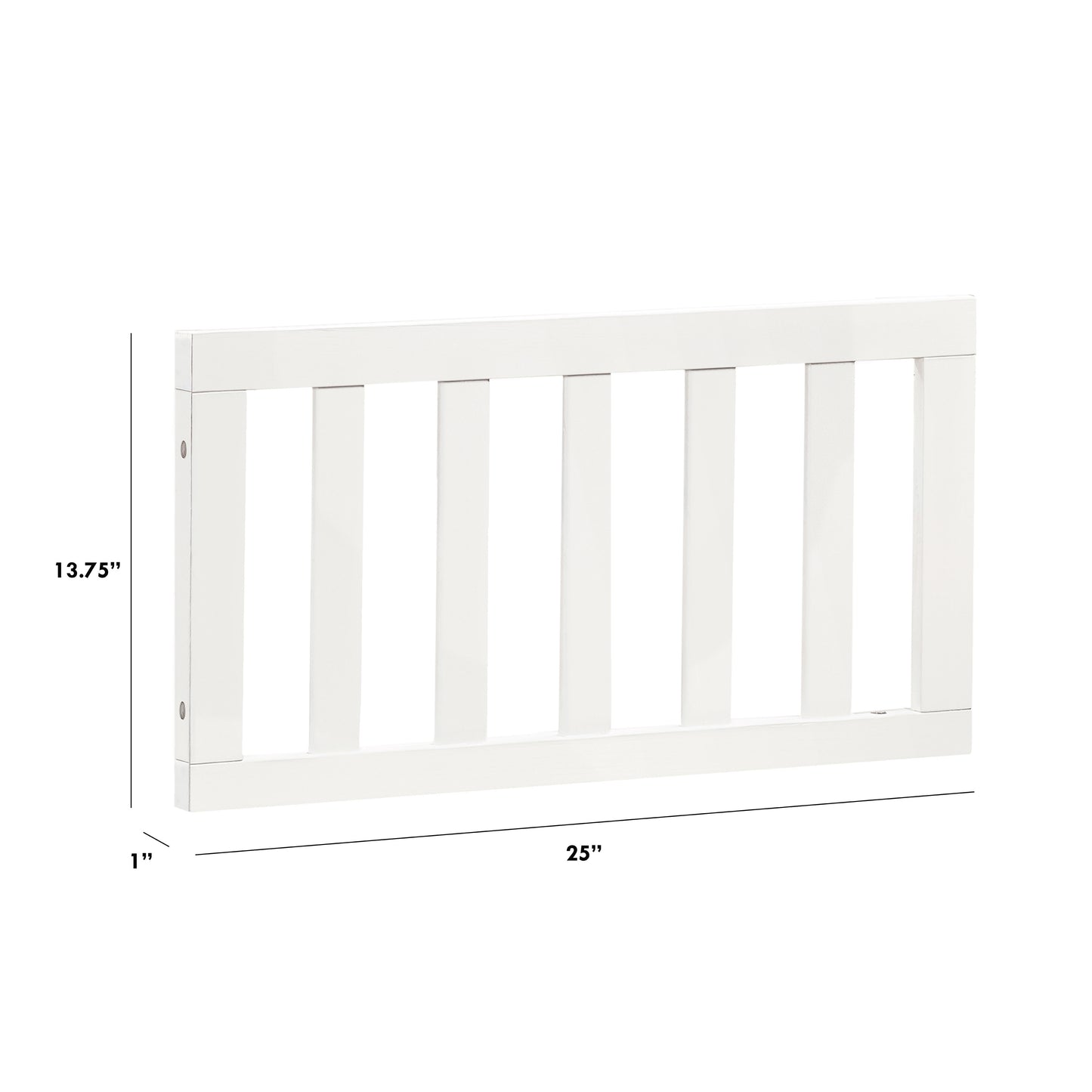 M20799RW,The MDB Family,Toddler Bed Conversion Kit in Warm White