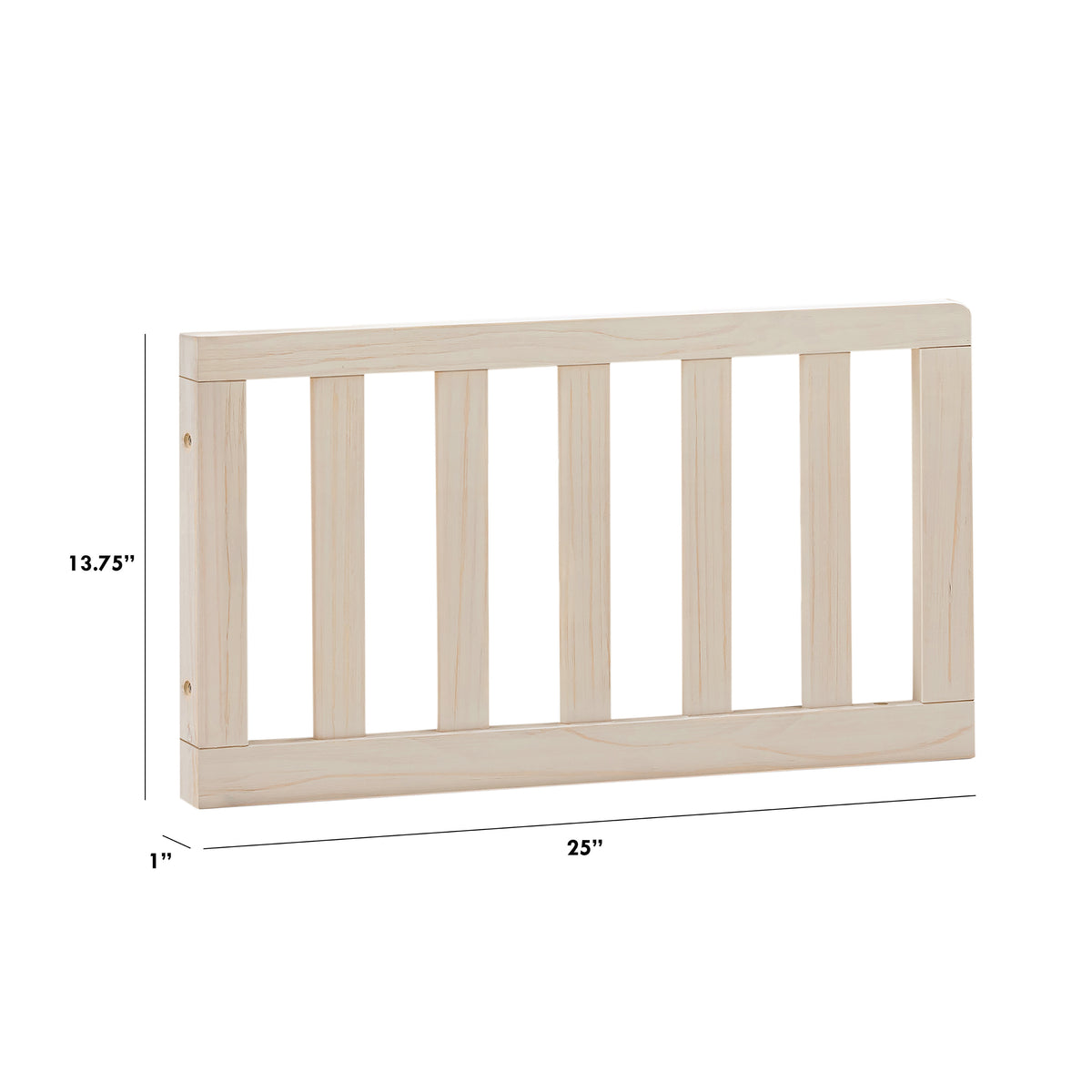 M20799WDF,The MDB Family,Toddler Bed Conversion Kit in White Driftwood