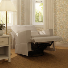 M21777PBEW,Namesake,Crawford Recliner and Swivel Glider in Performance Beach Eco-Weave