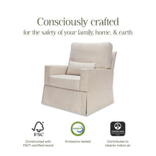 M21777PBEW,Namesake,Crawford Recliner and Swivel Glider in Performance Beach Eco-Weave