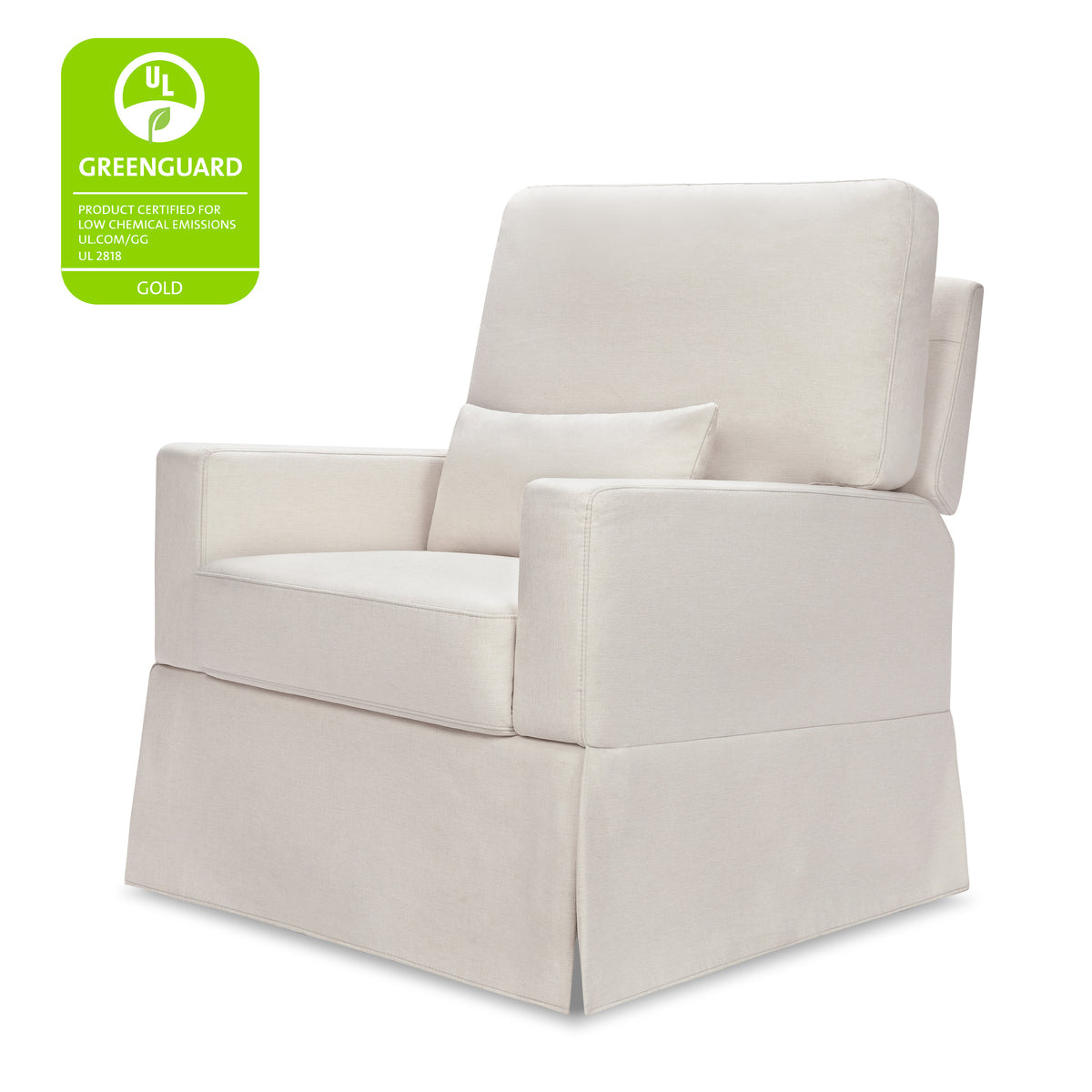 M21777PCMEW,Namesake,Crawford Recliner and Swivel Glider in Performance Cream Eco-Weave