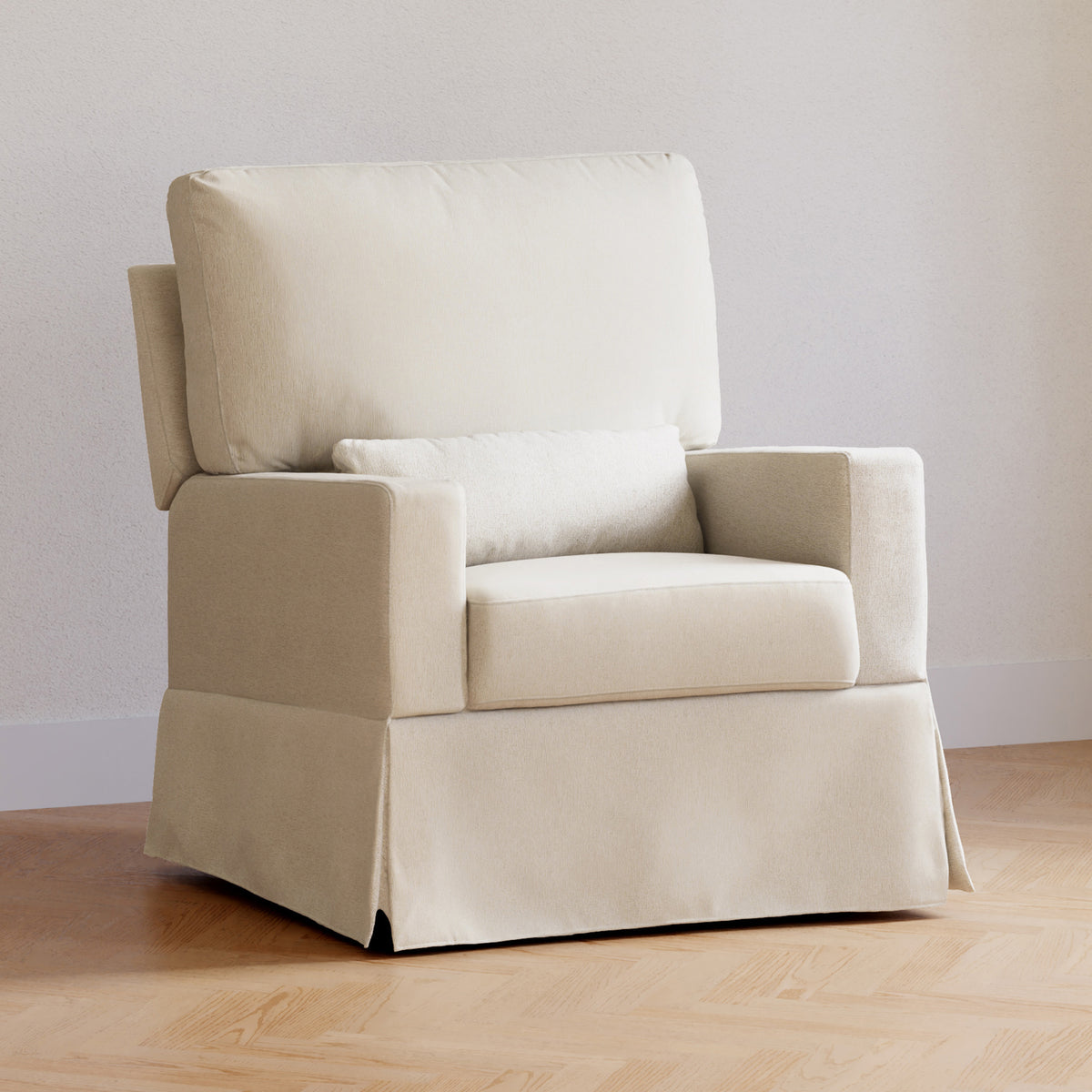 M21777PCMEW,Namesake,Crawford Recliner and Swivel Glider in Performance Cream Eco-Weave