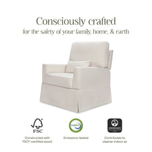 M21777PCMEW,Namesake,Crawford Recliner and Swivel Glider in Performance Cream Eco-Weave