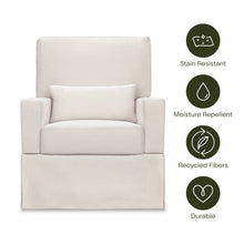 M21777PCMEW,Namesake,Crawford Recliner and Swivel Glider in Performance Cream Eco-Weave