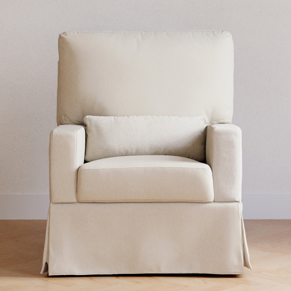 M21777PCMEW,Namesake,Crawford Recliner and Swivel Glider in Performance Cream Eco-Weave