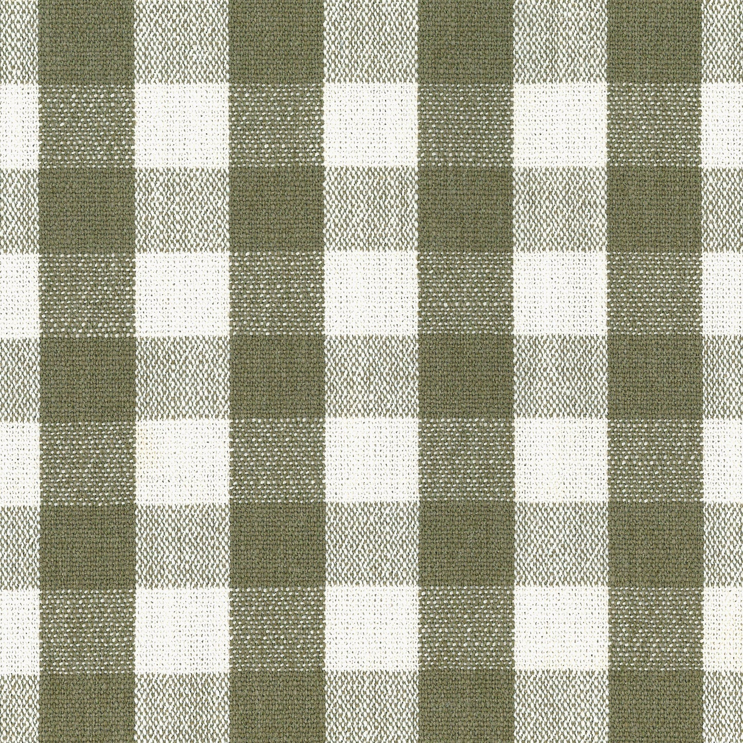 M21785GGH,Namesake,Crawford Gliding Ottoman in Moss Green Gingham
