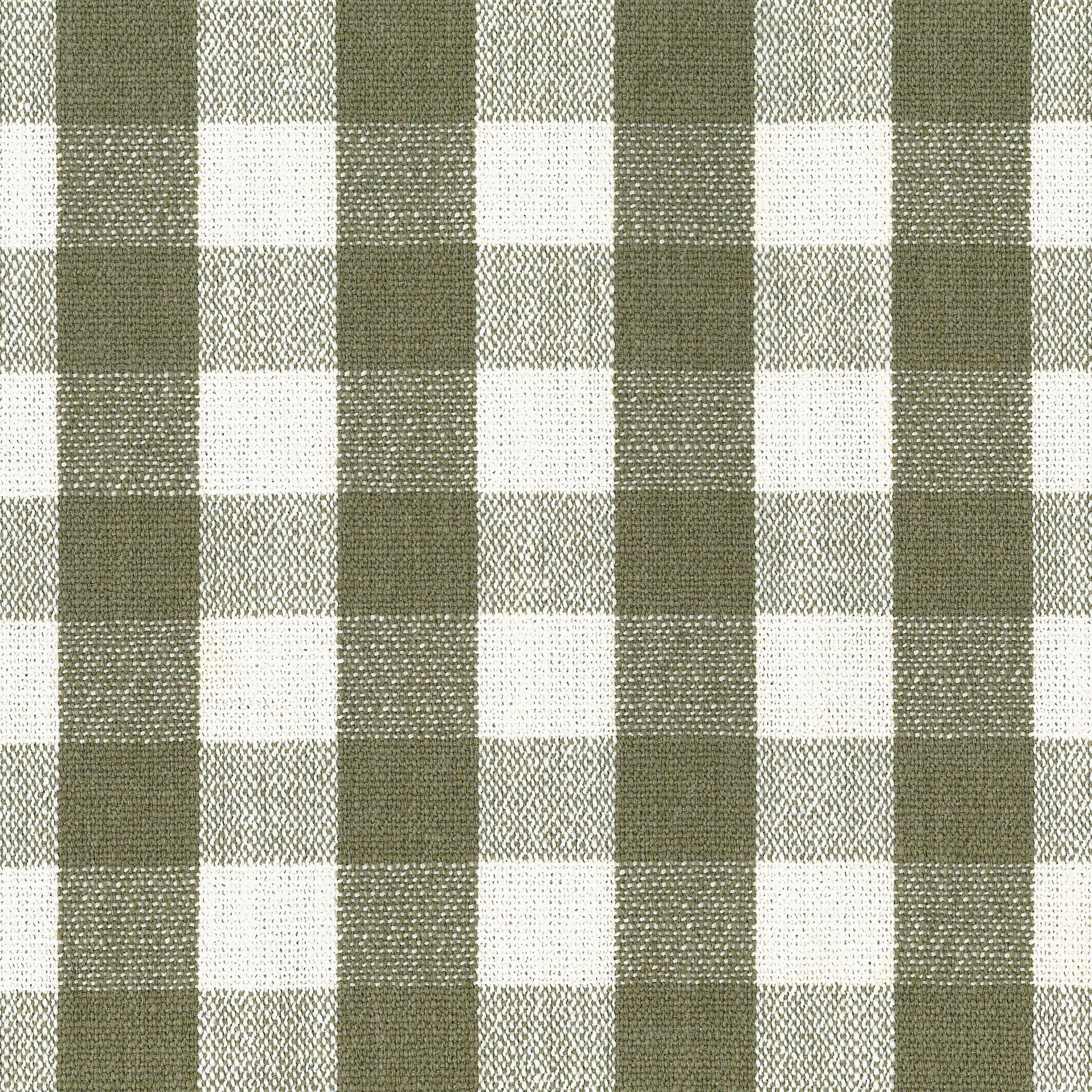 M21785GGH,Namesake,Crawford Gliding Ottoman in Moss Green Gingham