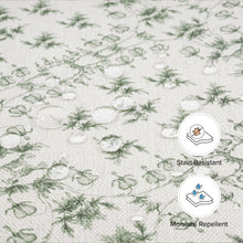 M21785GLT,Namesake,Sarah Flint x Namesake Crawford Gliding Ottoman in Green Lattice Performance Eco-Weave