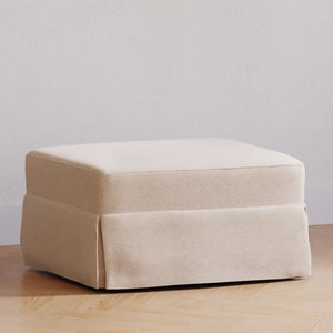 Crawford Gliding Ottoman in Eco-Performance Fabric | Water Repellent & Stain Resistant