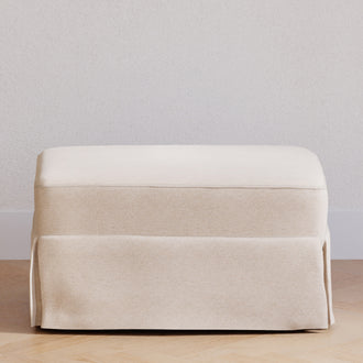 M21785PBEW,Namesake,Crawford Gliding Ottoman in Performance Beach Eco-Weave