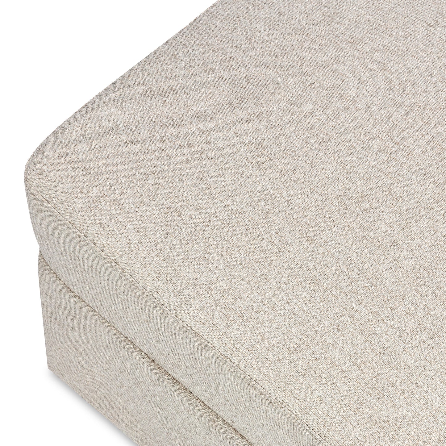 M21785PBEW,Namesake,Crawford Gliding Ottoman in Performance Beach Eco-Weave