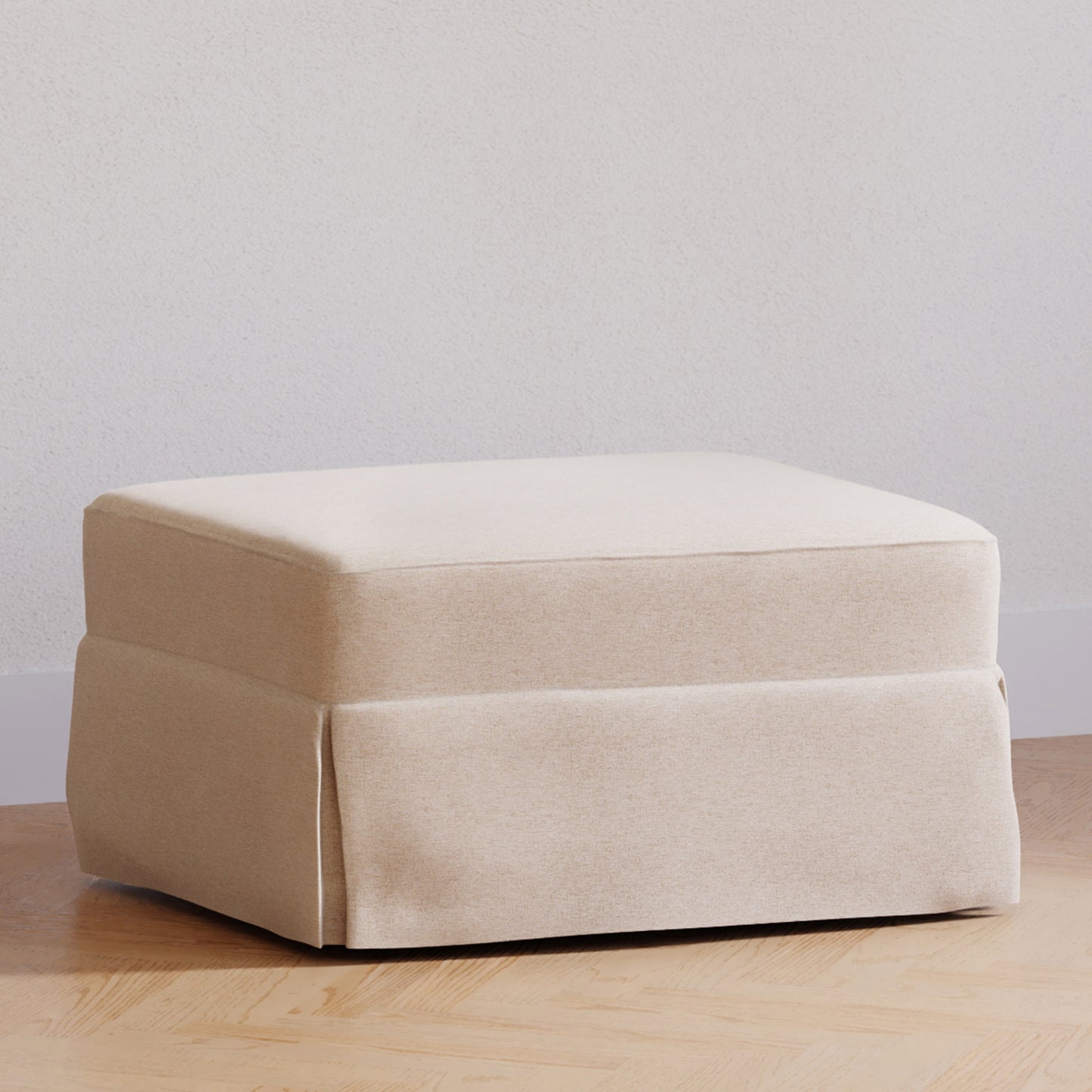 M21785PBEW,Namesake,Crawford Gliding Ottoman in Performance Beach Eco-Weave