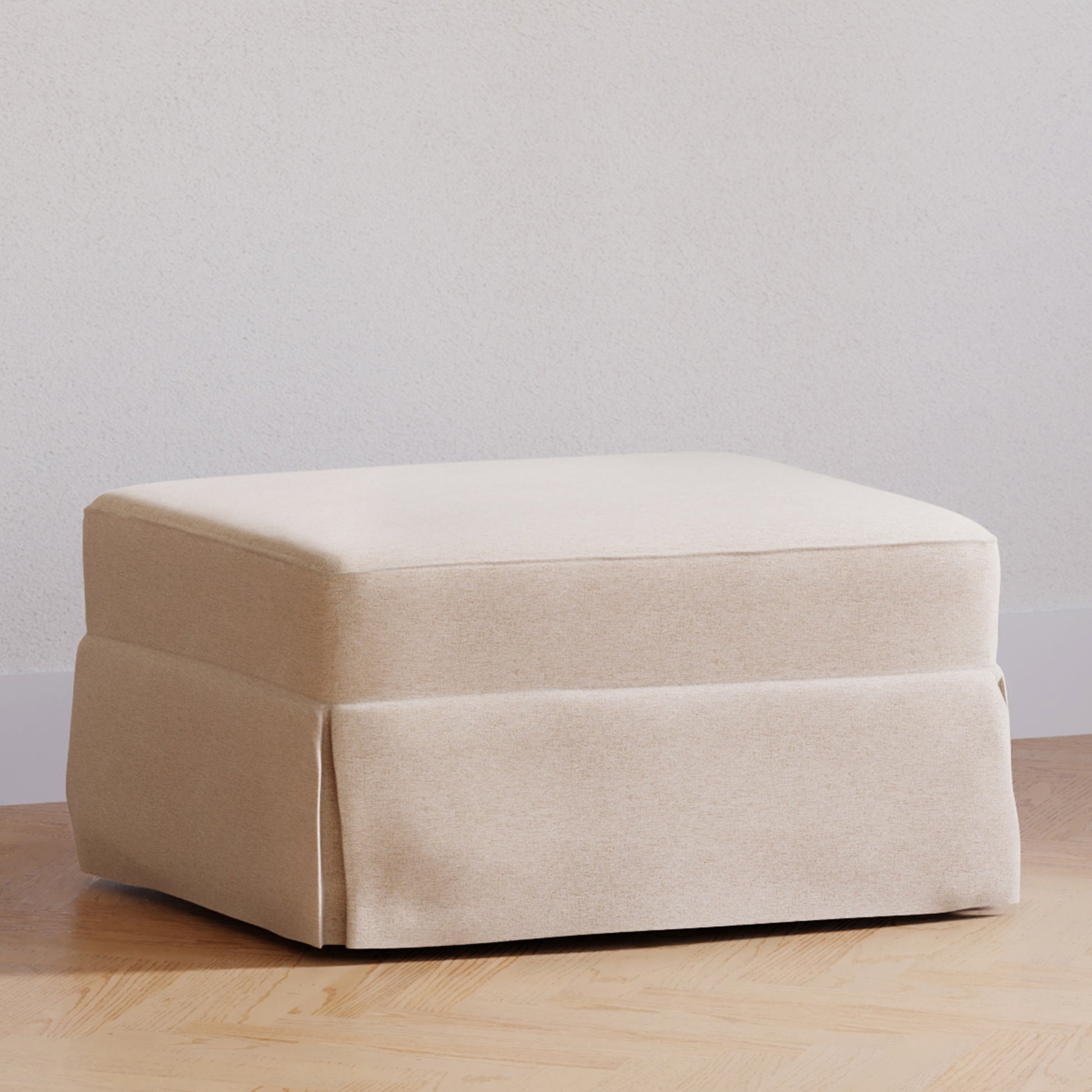 M21785PBEW,Namesake,Crawford Gliding Ottoman in Performance Beach Eco-Weave
