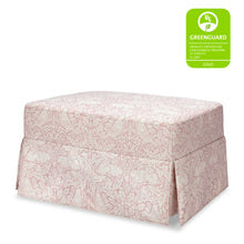 M21785PBRR,Namesake,Morris & Co. x Namesake Crawford Gliding Ottoman in Pure Brer Rabbit in Rose
