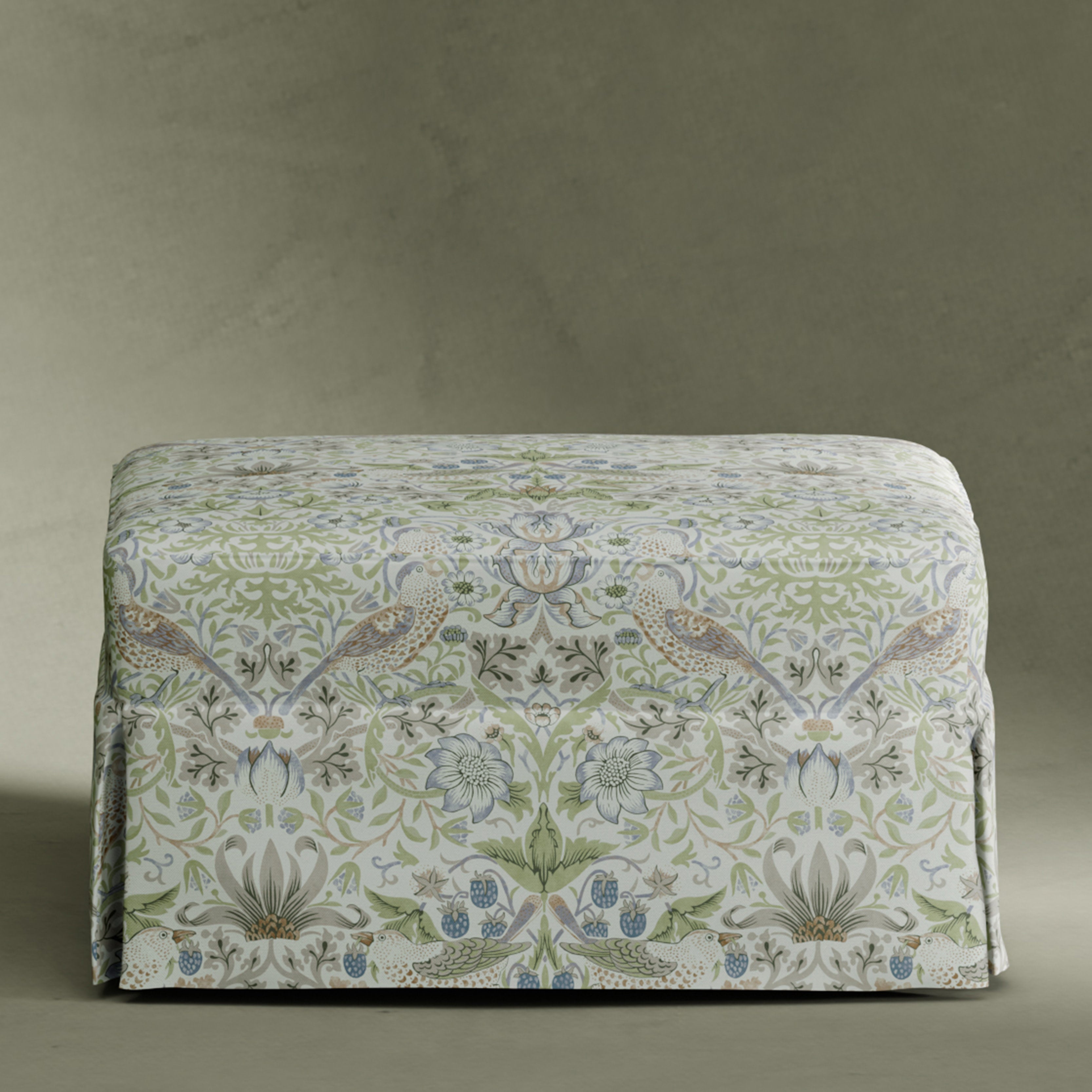Namesake Morris & Co. x Namesake Crawford Gliding Ottoman