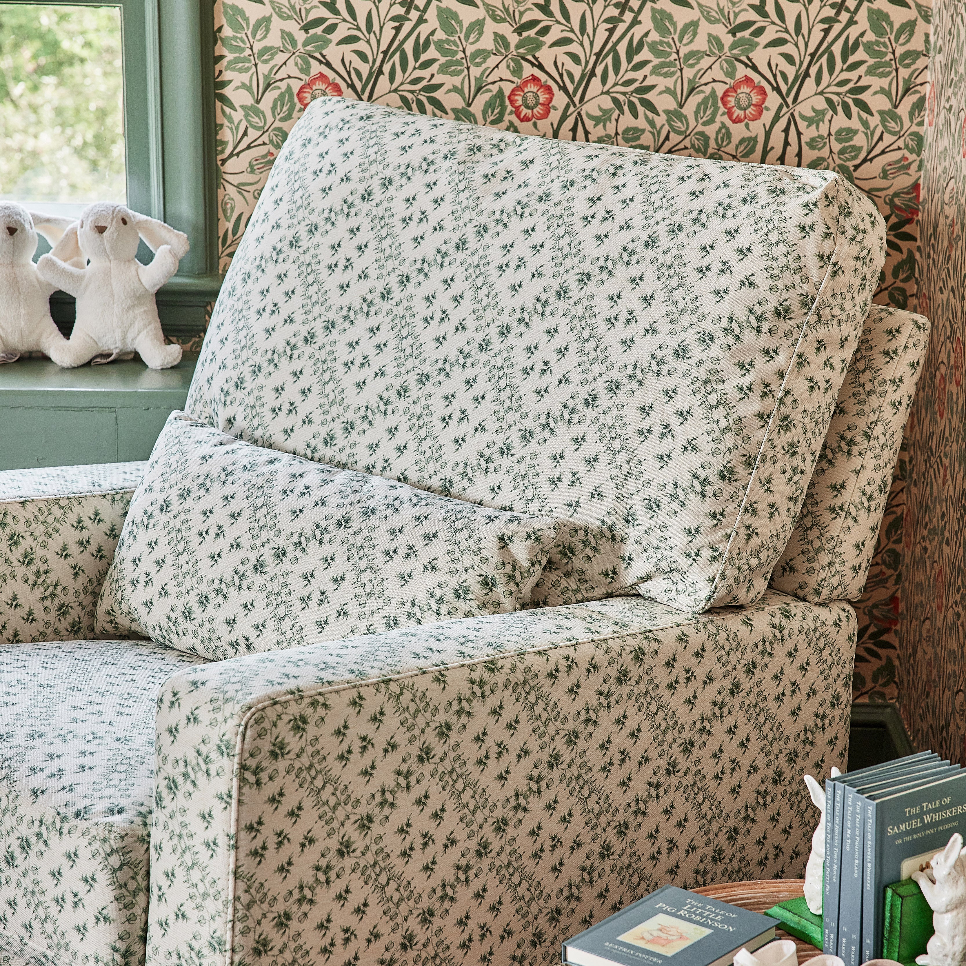 Namesake Sarah Flint x Namesake Crawford Swivel Glider in Eco