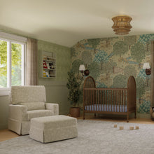 M21787MA,Namesake,Morris & Co. x Namesake Crawford Swivel Glider in Mallow in Ash