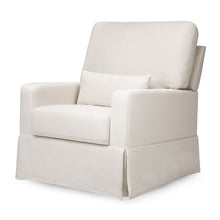 M21787PCMEW,Namesake,Crawford Pillowback Comfort Swivel Glider in Performance Cream Eco-Weave