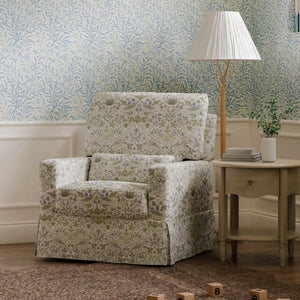 Morris & Co. x Namesake Crawford Pillowback Comfort Swivel Glider