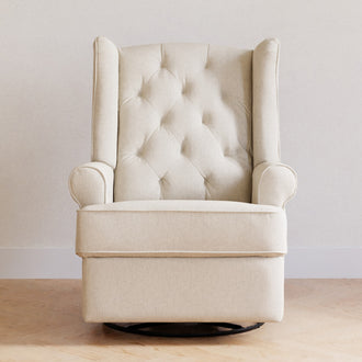 M21987PCMEW,Namesake,Harbour Power Recliner in Performance Cream Eco-Weave