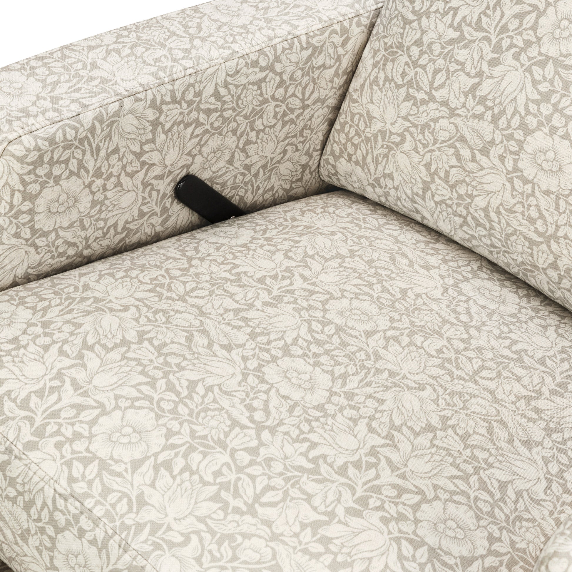 M22287MADB,Namesake,Morris & Co. x Namesake Crewe Recliner & Glider in Mallow in Ash w/Dark Wood Base