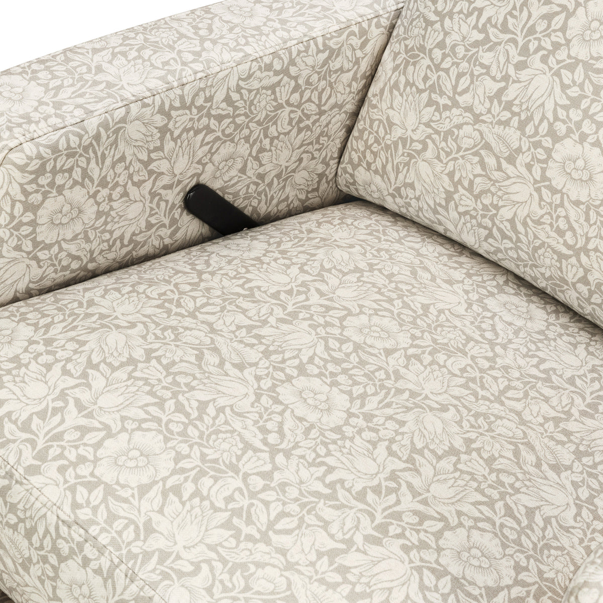 M22287MADB,Namesake,Morris & Co. x Namesake Crewe Recliner & Glider in Mallow in Ash w/Dark Wood Base
